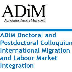 ADiM Doctoral and Postdoctoral Colloquium