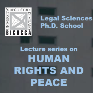 Lecture Series on Human Rights and Peace