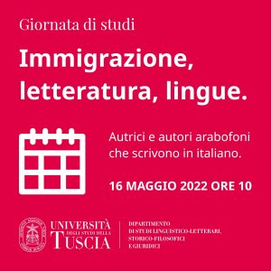 Immigrazione, letteratura, lingue. Autrici e autori arabofoni che scrivono in italiano